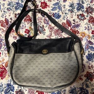 Vintage Navy Gucci Bag